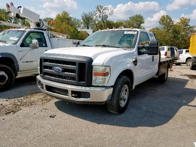 1FDSX34R18EE35652 - 2008 FORD F350 SRW S WHITE photo 2