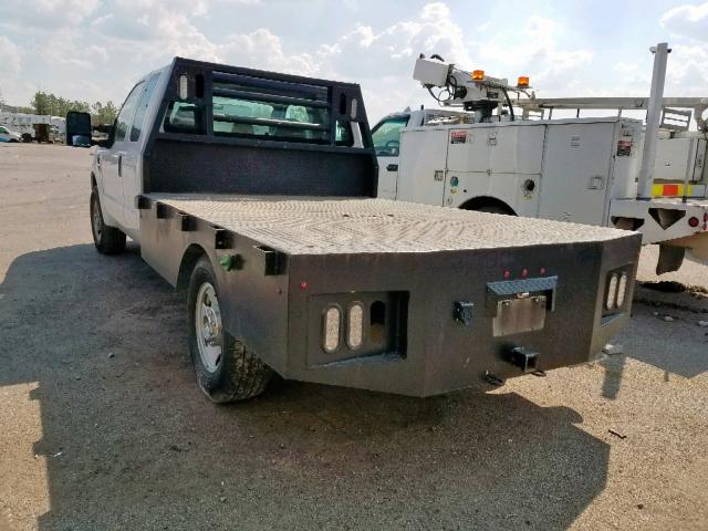1FDSX34R18EE35652 - 2008 FORD F350 SRW S WHITE photo 3