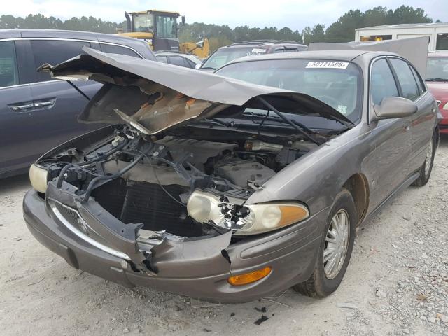 1G4HP54K12U131887 - 2002 BUICK LESABRE CU BROWN photo 2