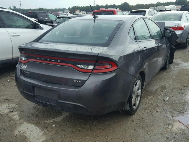 1C3CDFBBXGD717435 - 2016 DODGE DART SXT GRAY photo 4