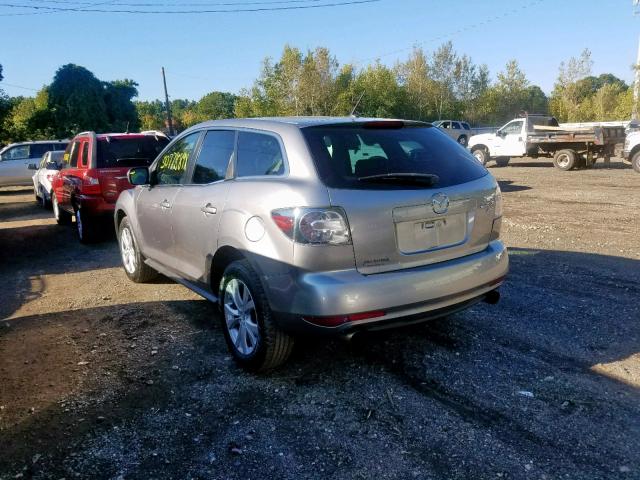 JM3ER4WLXA0312226 - 2010 MAZDA CX-7 GRAY photo 3