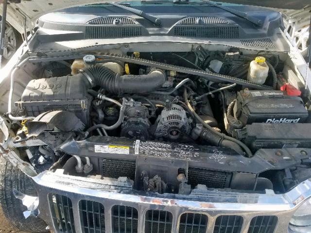 1J4GL58K05W700883 - 2005 JEEP LIBERTY LI WHITE photo 7