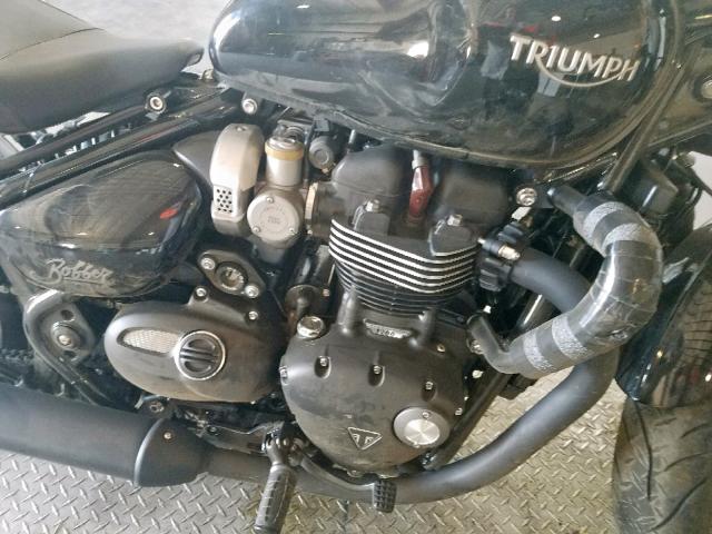 SMTD53HLXJT865207 - 2018 TRIUMPH MOTORCYCLE BONNEVILLE BLACK photo 7