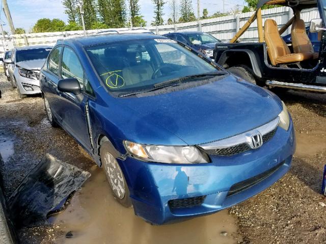 19XFA1F39AE063850 - 2010 HONDA CIVIC VP BLUE photo 1