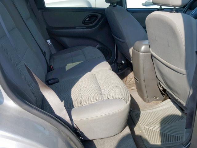 1FMYU93135DA07892 - 2005 FORD ESCAPE XLT SILVER photo 6