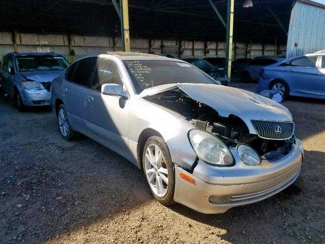 JT8BD69S850206189 - 2005 LEXUS GS 300 SILVER photo 1