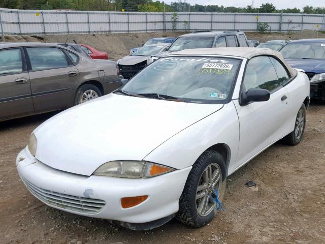 4G1JF32T5TB106875 - 1996 CHEVROLET CAVALIER L WHITE photo 2