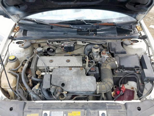 4G1JF32T5TB106875 - 1996 CHEVROLET CAVALIER L WHITE photo 7