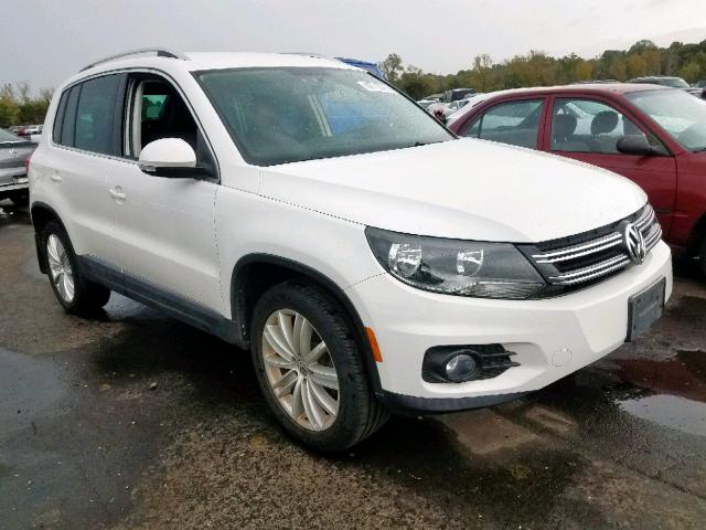 WVGBV3AX5DW601426 - 2013 VOLKSWAGEN TIGUAN S WHITE photo 1