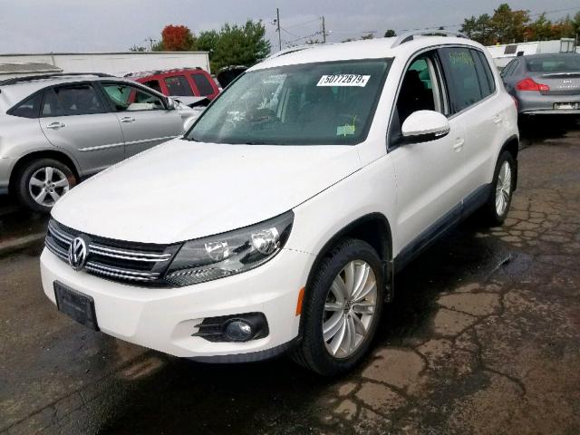 WVGBV3AX5DW601426 - 2013 VOLKSWAGEN TIGUAN S WHITE photo 2