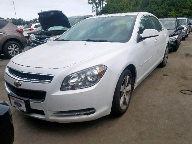 1G1ZC5EU7BF398808 - 2011 CHEVROLET MALIBU 1LT 白色 照片 2