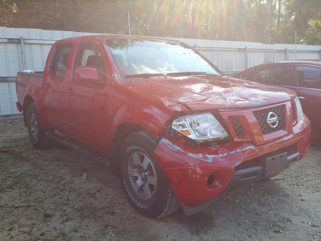 1N6AD0EV0AC418889 - 2010 NISSAN FRONTIER C RED photo 1