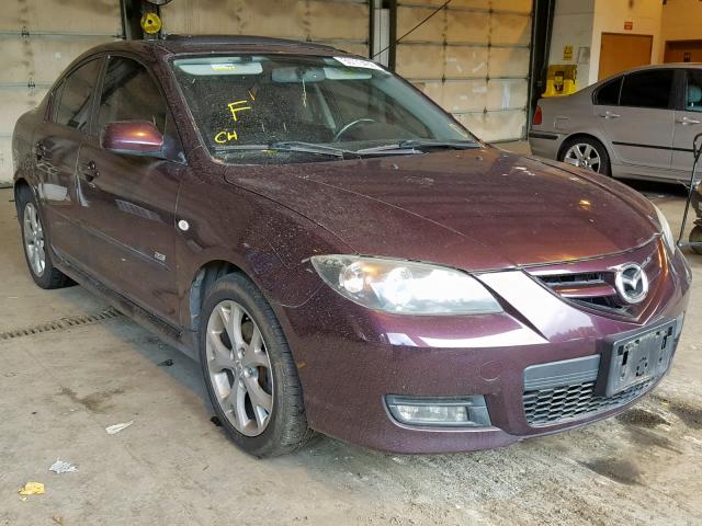 JM1BK323971701698 - 2007 MAZDA 3 S PURPLE photo 1