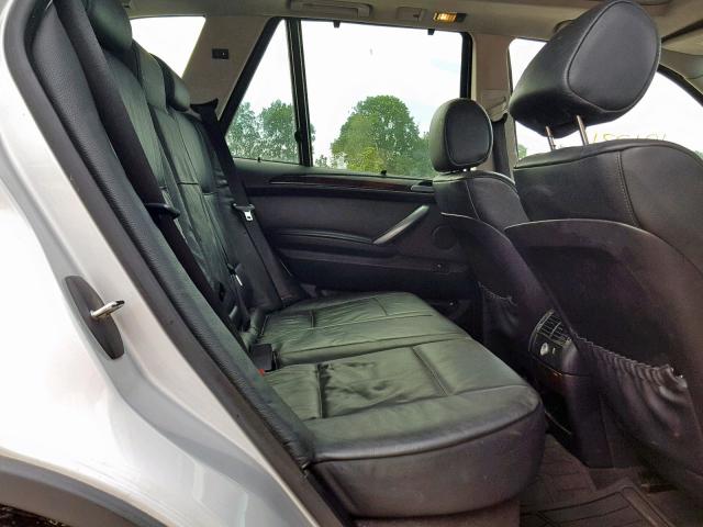 5UXFA13556LY31634 - 2006 BMW X5 3.0I SILVER photo 6