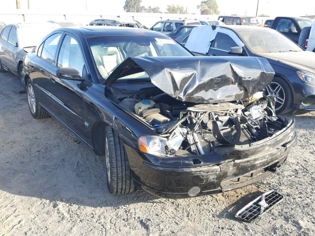 YV1RS592152477514 - 2005 VOLVO S60 2.5T BLACK photo 1