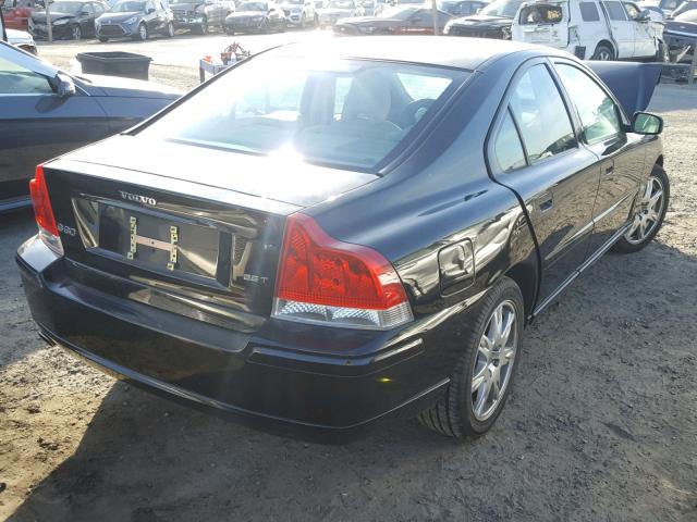 YV1RS592152477514 - 2005 VOLVO S60 2.5T BLACK photo 4