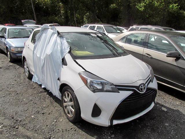 VNKKTUD31GA067892 - 2016 TOYOTA YARIS L WHITE photo 9