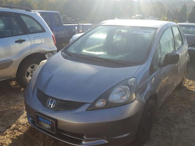 JHMGE88249S069844 - 2009 HONDA FIT SILVER photo 2