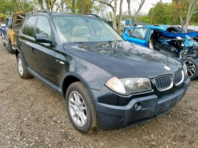 WBXPA73444WB23473 - 2004 BMW X3 2.5I BLACK photo 1