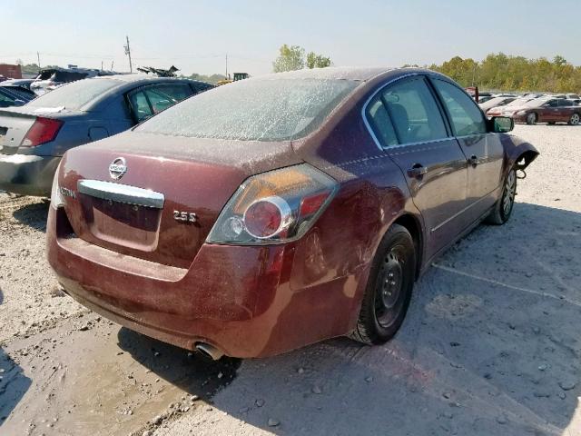 1N4AL2AP1AN410948 - 2010 NISSAN ALTIMA BAS BURGUNDY photo 4