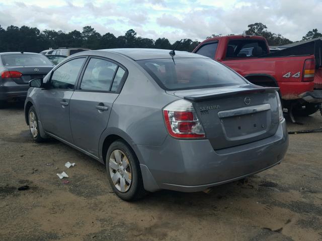 3N1AB6AP1CL631282 - 2012 NISSAN SENTRA 2.0 GRAY photo 3