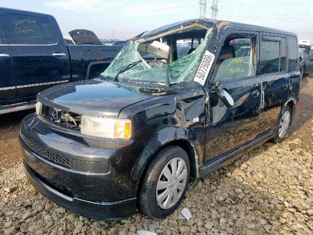 JTLKT324554018693 - 2005 TOYOTA SCION XB 黑色 照片 2