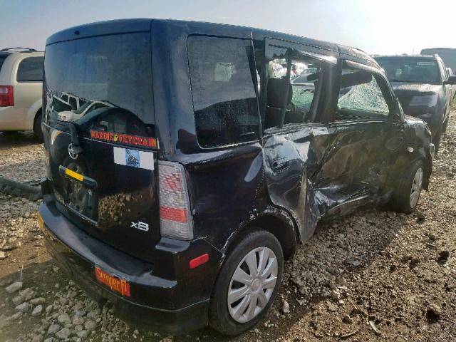 JTLKT324554018693 - 2005 TOYOTA SCION XB 黑色 照片 4