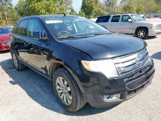 2FMDK48CX8BA20960 - 2008 FORD EDGE SEL BLACK photo 1