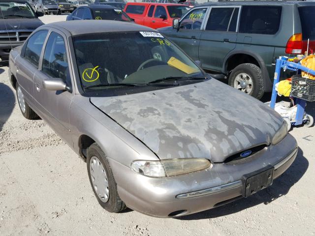 3FALP6530SM131059 - 1995 FORD CONTOUR GL BEIGE photo 1