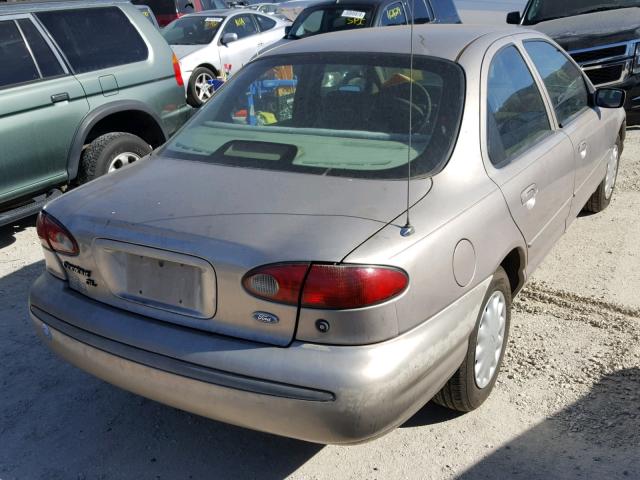 3FALP6530SM131059 - 1995 FORD CONTOUR GL BEIGE photo 4