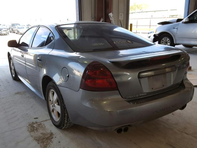 2G2WS522151350088 - 2005 PONTIAC GRAND PRIX Մոխրագույն լուսանկար 3