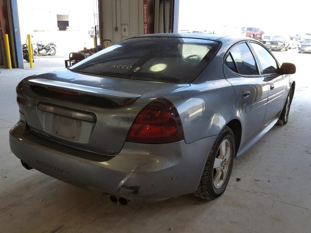 2G2WS522151350088 - 2005 PONTIAC GRAND PRIX Մոխրագույն լուսանկար 4