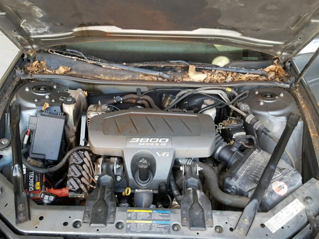 2G2WS522151350088 - 2005 PONTIAC GRAND PRIX Մոխրագույն լուսանկար 7