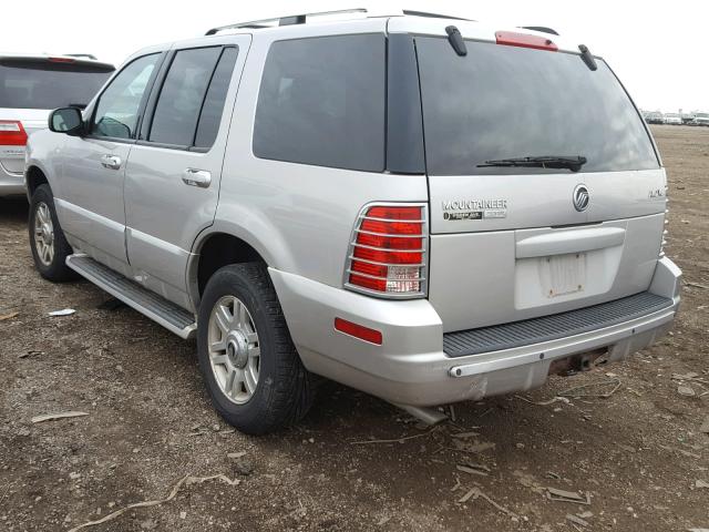 4M2DU86W83ZJ40193 - 2003 MERCURY MOUNTAINEE SILVER photo 3