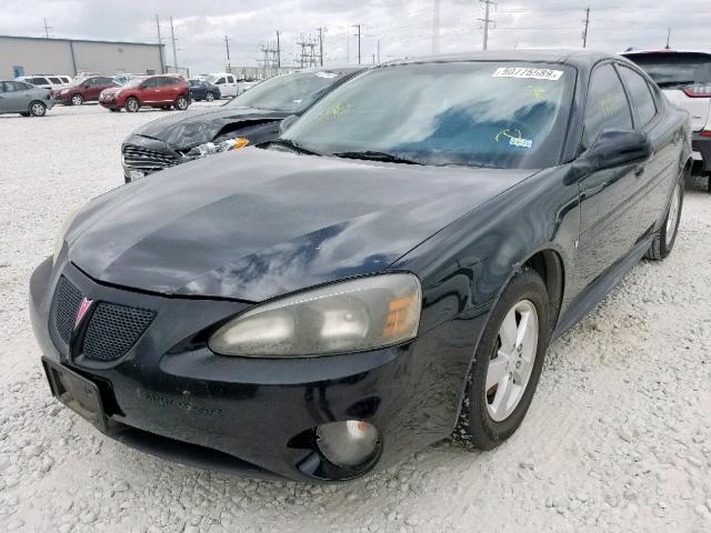 2G2WP552681106115 - 2008 PONTIAC GRAND PRIX BLACK photo 2