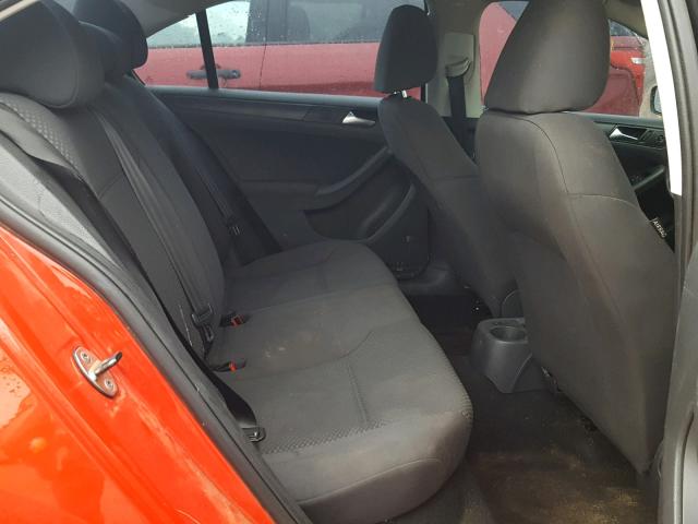 3VW2K7AJXCM403159 - 2012 VOLKSWAGEN JETTA BASE Կարմիր լուսանկար 6