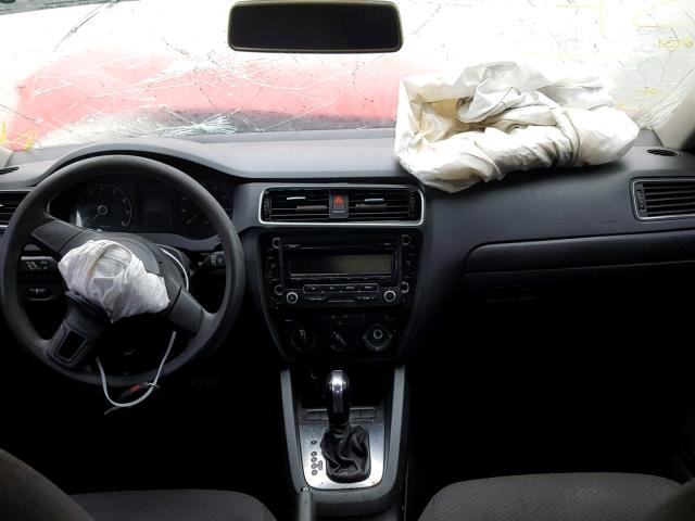 3VW2K7AJXCM403159 - 2012 VOLKSWAGEN JETTA BASE Կարմիր լուսանկար 9