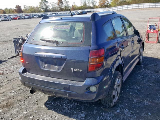 5Y2SM67806Z427968 - 2006 PONTIAC VIBE BLUE photo 4