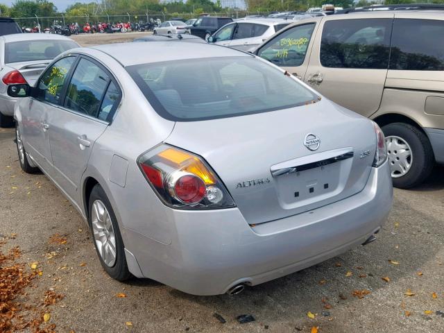 1N4AL2AP7CC178306 - 2012 NISSAN ALTIMA BAS SILVER photo 3