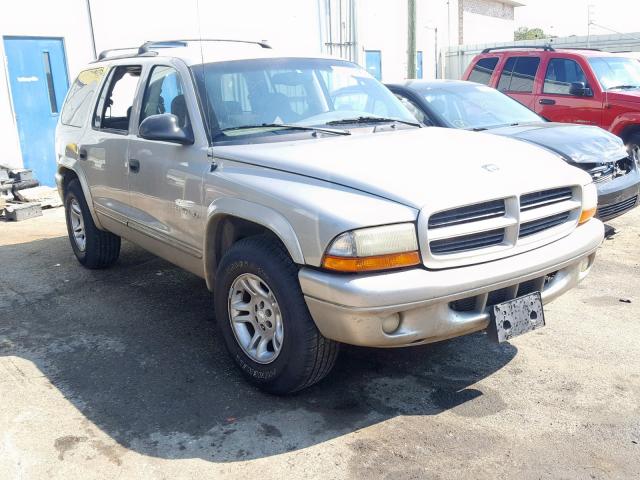 1B4HR28N71F637029 - 2001 DODGE DURANGO SILVER photo 1