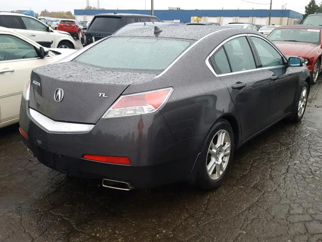 19UUA8F20AA009025 - 2010 ACURA TL GRAY photo 4