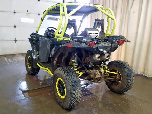 3JBPDAR25FJ000342 - 2015 CAN-AM MAVERICK 1 BLACK photo 3