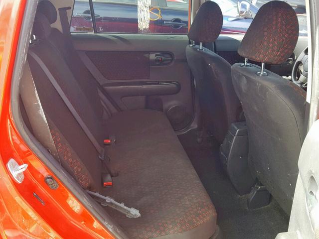 JTLKE50E891097074 - 2009 TOYOTA SCION XB 红色 照片 6
