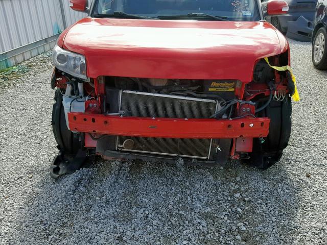 JTLKE50E891097074 - 2009 TOYOTA SCION XB 红色 照片 9