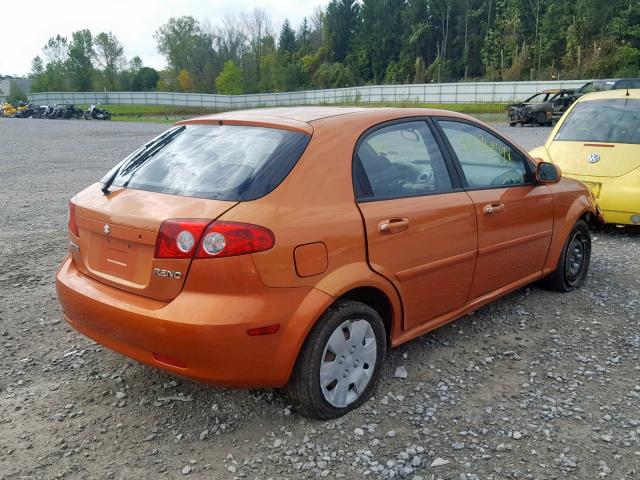 KL5JD66Z68K751059 - 2008 SUZUKI RENO BASE ORANGE photo 4