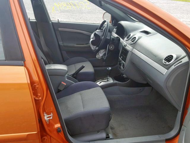 KL5JD66Z68K751059 - 2008 SUZUKI RENO BASE ORANGE photo 5