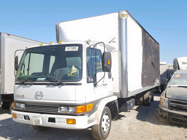 JHBFD2JP412S10216 - 2001 HINO FD FD2220 WHITE photo 2