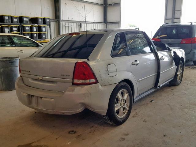 1G1ZT628X5F188379 - 2005 CHEVROLET MALIBU MAX 灰色 照片 4
