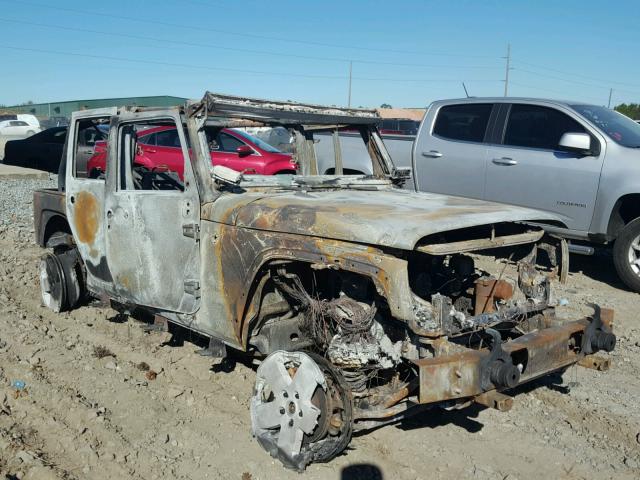 1J4GA59137L174538 - 2007 JEEP WRANGLER S BURN photo 1