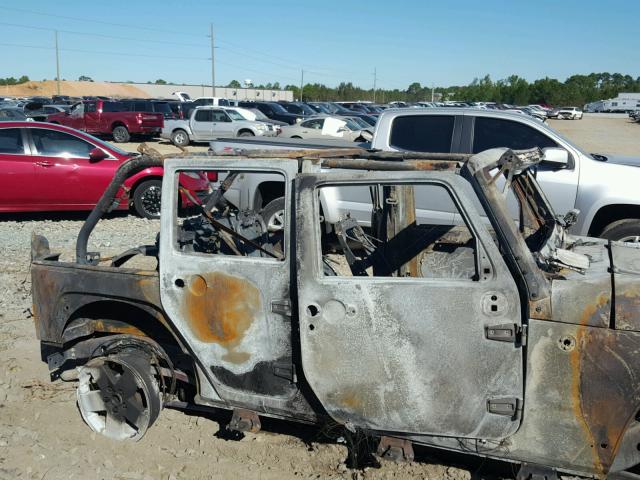 1J4GA59137L174538 - 2007 JEEP WRANGLER S BURN photo 10